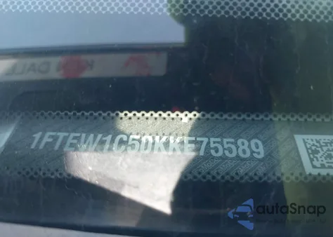 2019 Ford F-150 Xlt z USA, uszkodzony, nr VIN 1FTEW1C50KKE75589